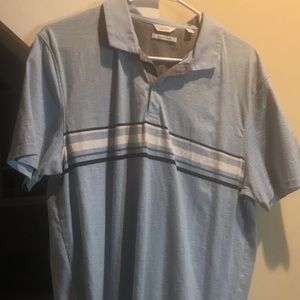 Calvin Klein- liquid touch polo- Size Large